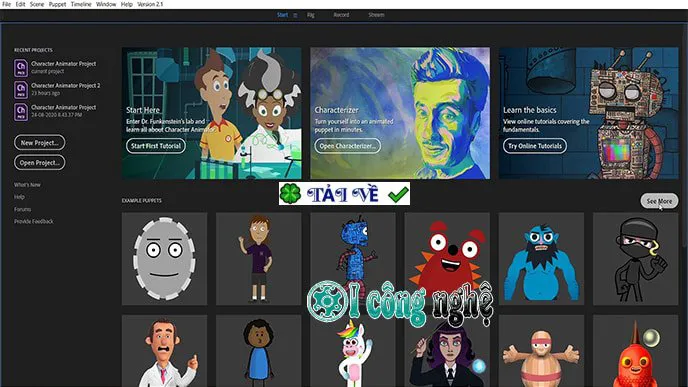 Adobe character animator