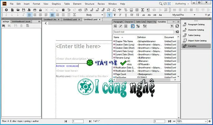 Adobe FrameMaker