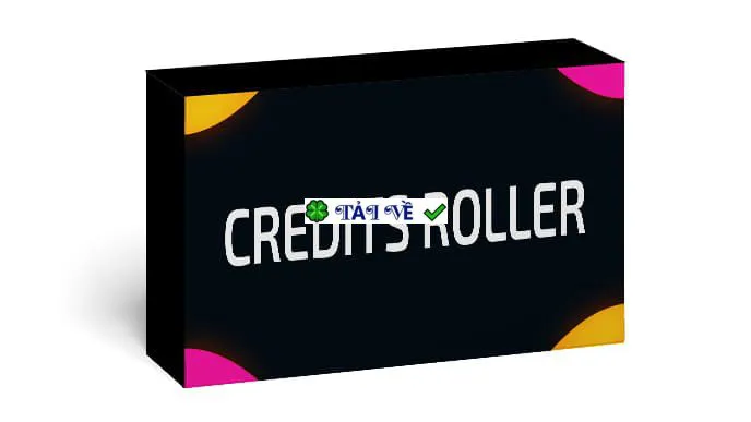 Aescripts credits roller