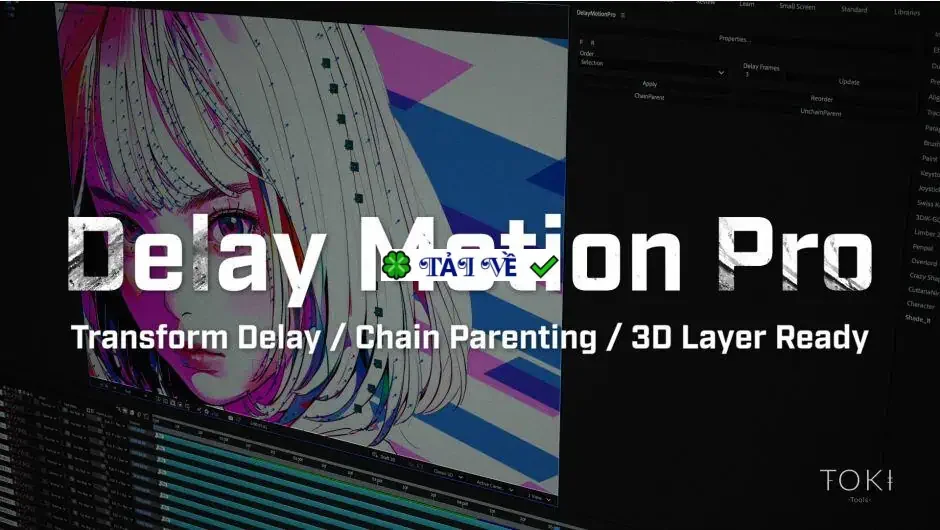 Aescripts delay motion pro