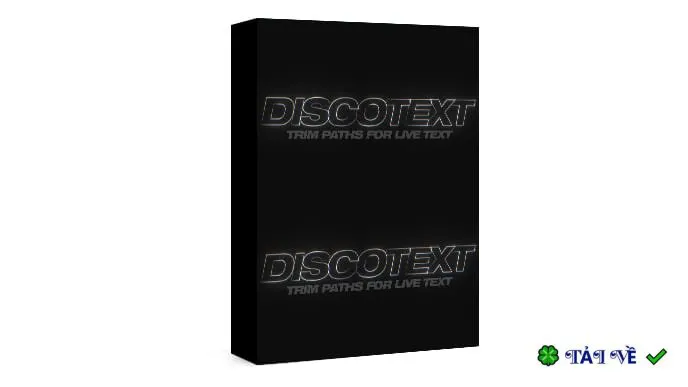 Aescripts discotext
