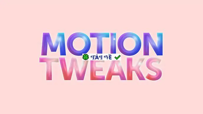 Aescripts motion tweaks