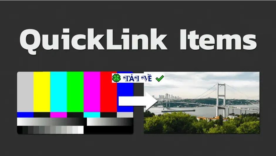 Aescripts quicklink items