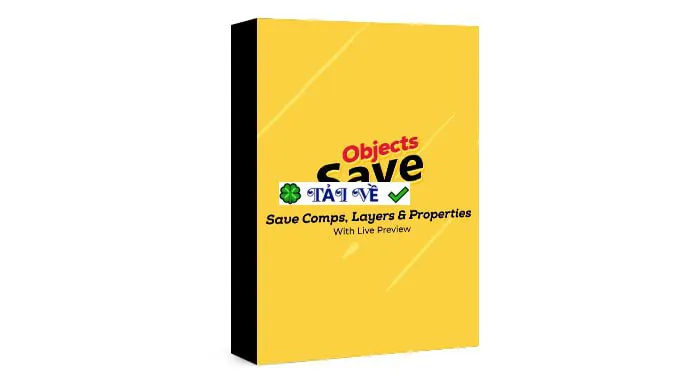 Aescripts saveobjects