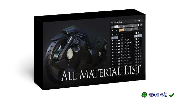 All material list