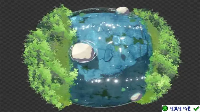Anime water shader