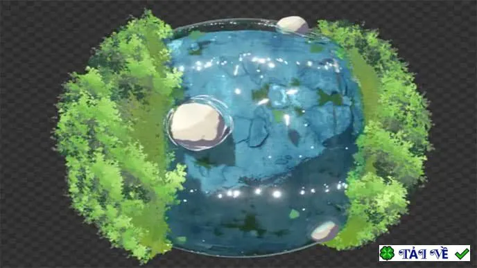 Anime water shader