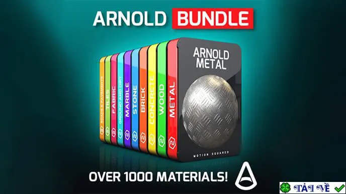 Arnold material packs bundle