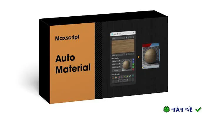 Auto material for 3ds max