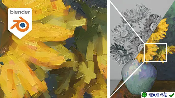 Blender live paint filter