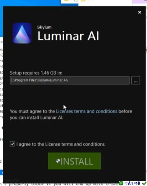 cai dat Luminar AI 2