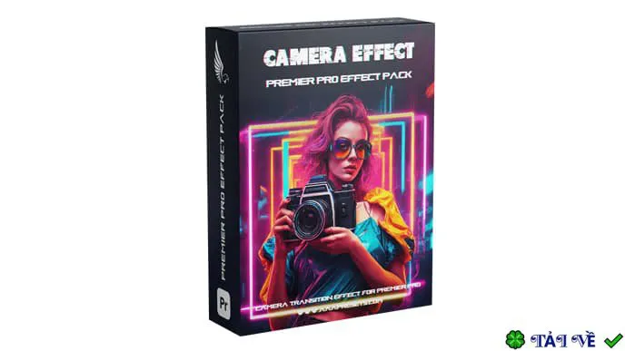 Camera click flash transition