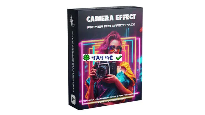 Camera click flash transition