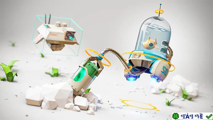 Cg boost robotic planet