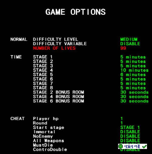 cheat trong contra hd