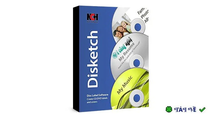 Disketch disc label software