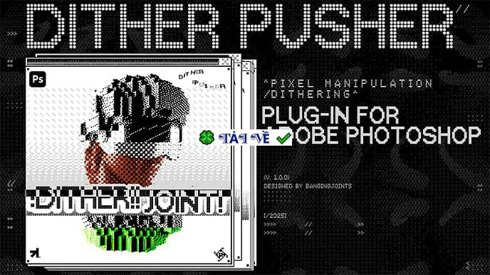 Dither pusher for photoshop