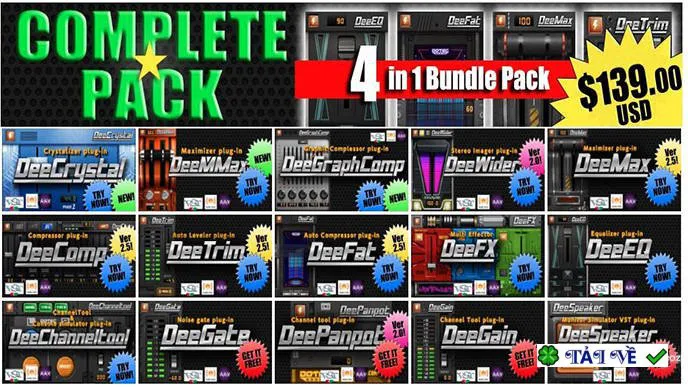 Dotec audio plugins bundle