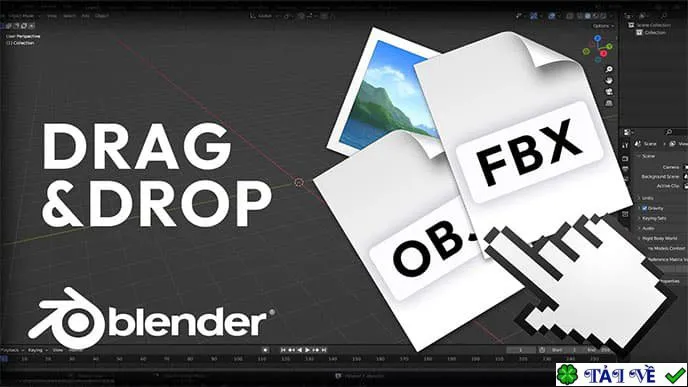 Drag drop import