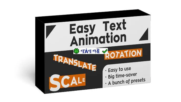 Easy text animation