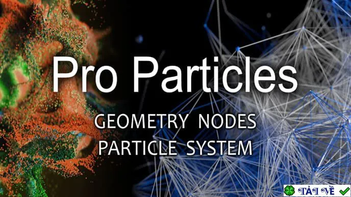 Geonodes particle system