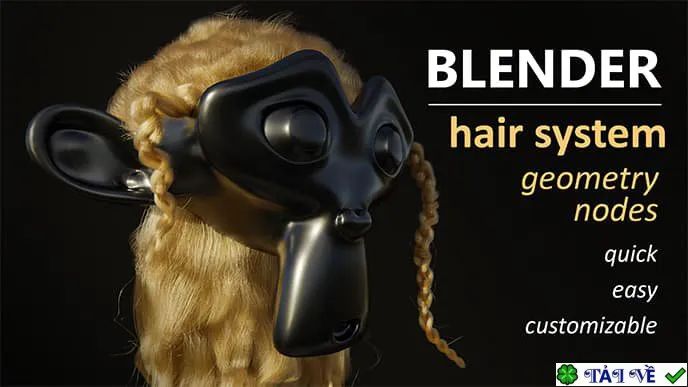 Hair geometry nodes
