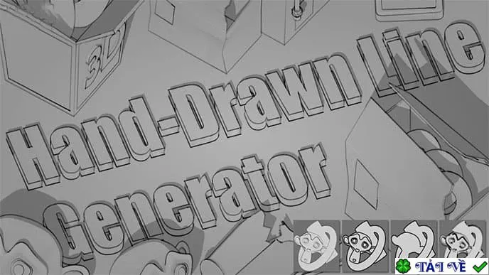 Hand drawn line generator
