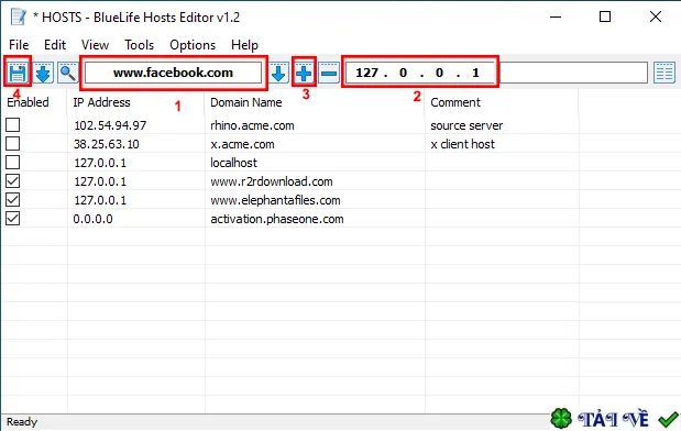 hosts editor