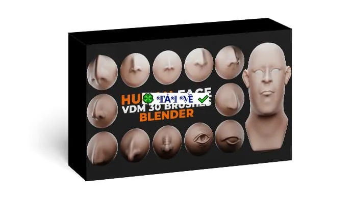 Human Face Vdm Brushes
