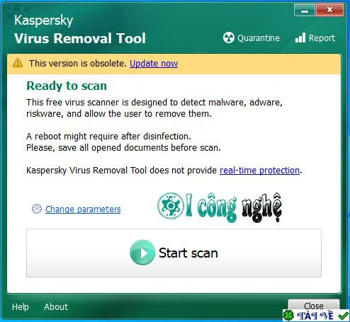 Kaspersky Virus Removal Tool-1