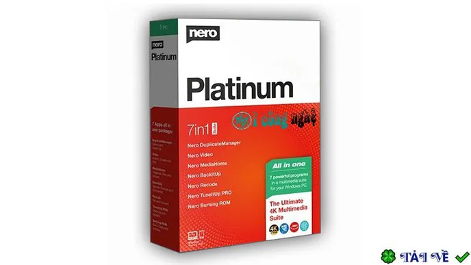 Nero platinum stuite