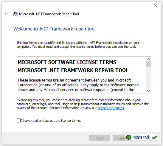 NET Framework Repair Tool