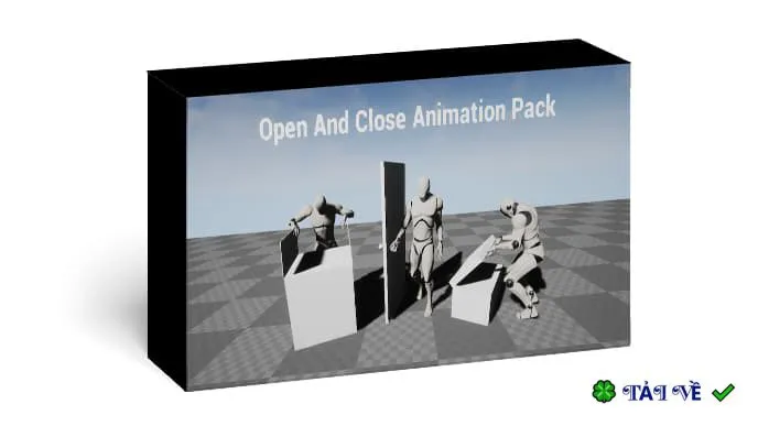 Open and close animation pack