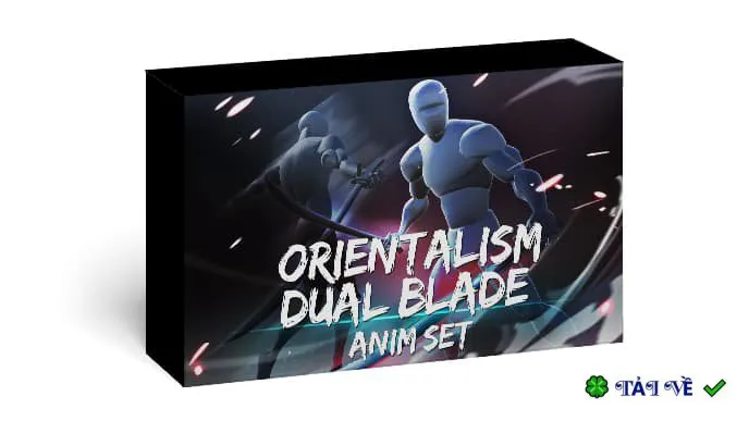 Orientalism dual blade anim set