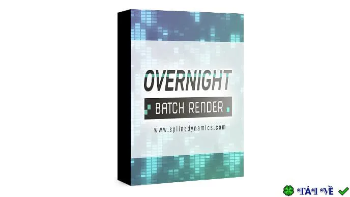 Overnight batch render