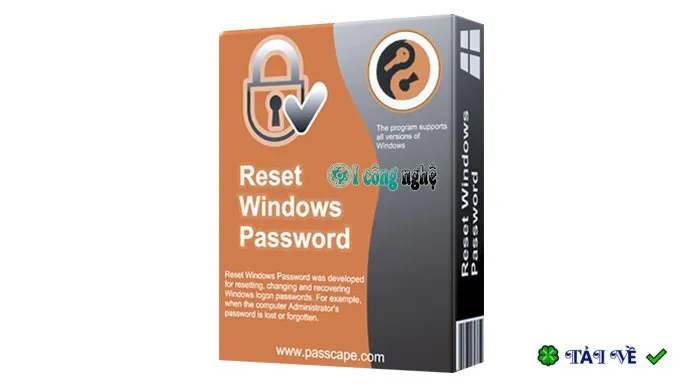Passcape reset windows password