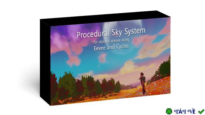 Procedural sky system