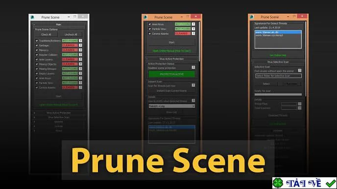 Prune scene
