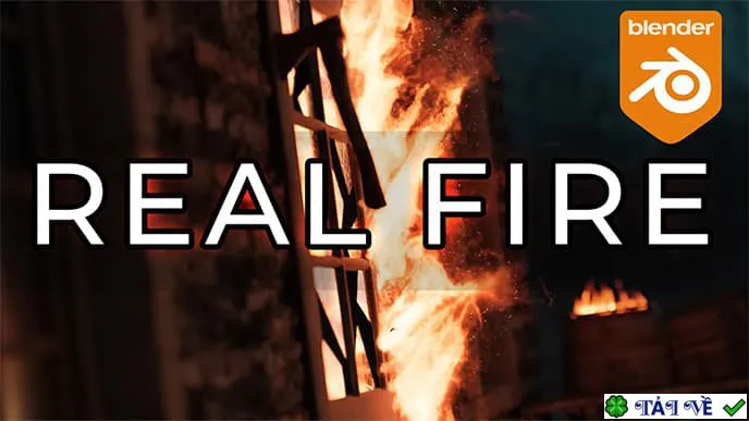 Real fire