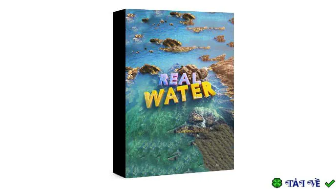 Real water for blender