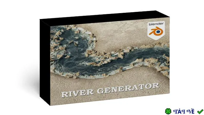 Realtime river generator