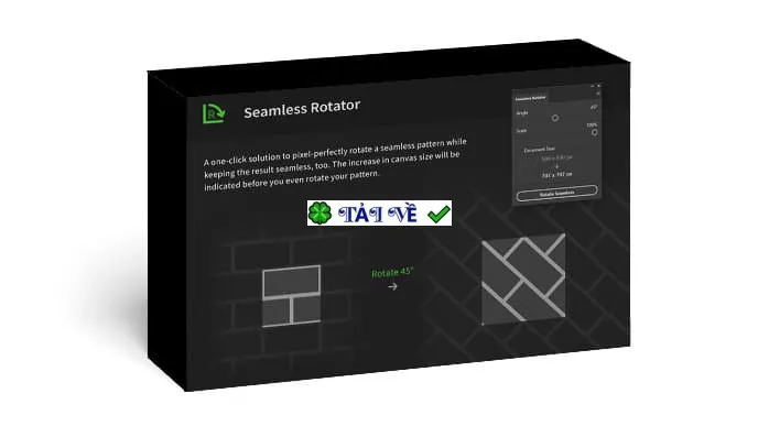 Seamless rotator for photoshop