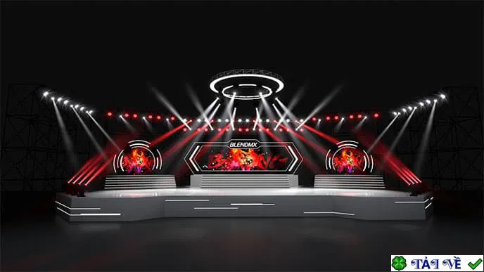 Stage lighting kit