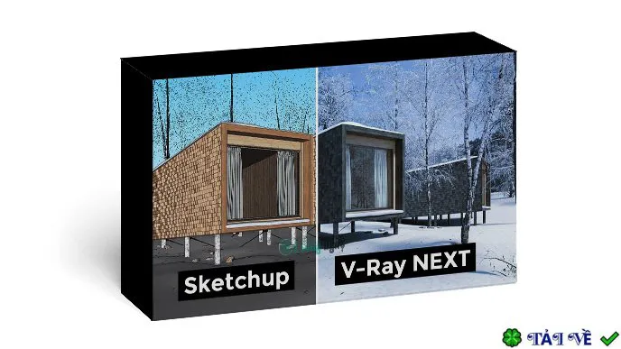 V ray next for sketchup pro 2020