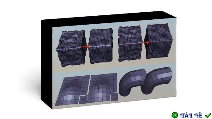 Volume preserving smoothing