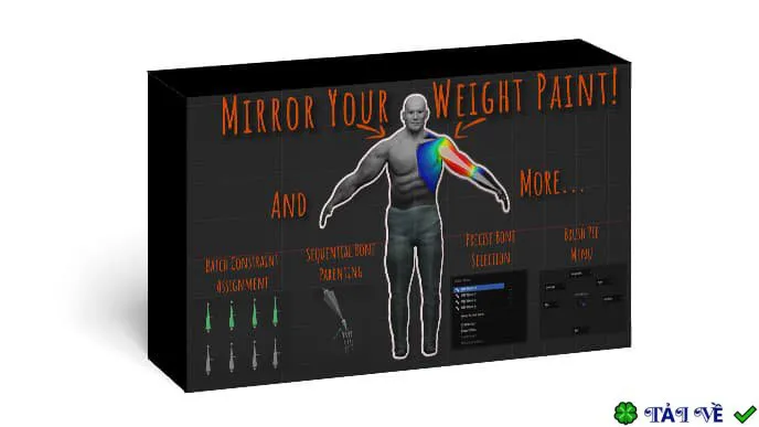 Weight paint and bones a blender toolkit