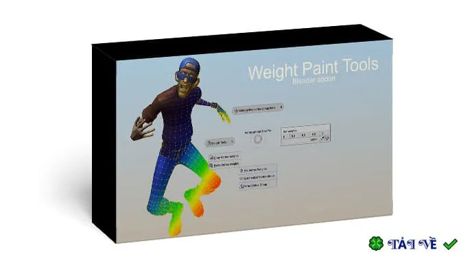 Weight paint tools