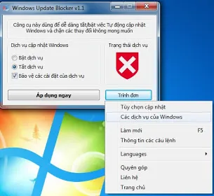 windows update blocker 2
